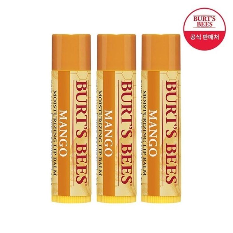 

Burt s Bees Mango Lip Balm x3
