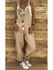 Tuta da donna casual larga con spalline Cross2026 - Moda Autunno/Inverno Europeo-Americana Taglie Forti
