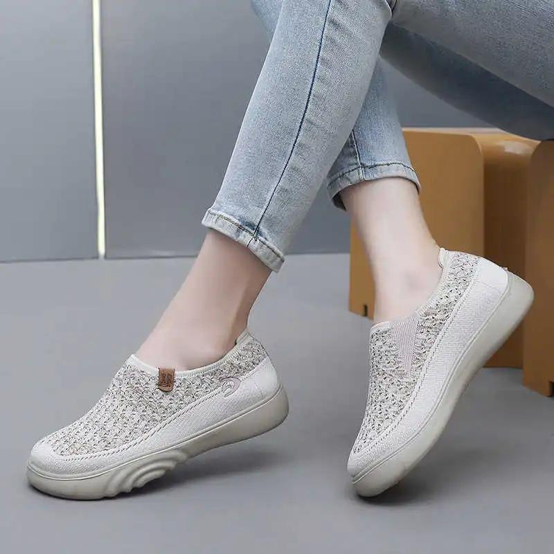 Fashion Snowshoe Round Foot Women's Sports Sneakers Therapeutic Women's Sports Shoes New White Trainers High-quality Products