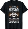 Funny 'Engineer Not A Magician' Mechanical Engineer Gift Unisex T-Shirt