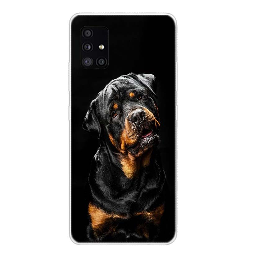Rottweiler Dog Phone Case For Samsung Galaxy A50 A70 A40 A30 A20S A10 Note 20 Ultra 10 Lite 9 8 A6 A8 Plus A7 A9 + Cover Cas