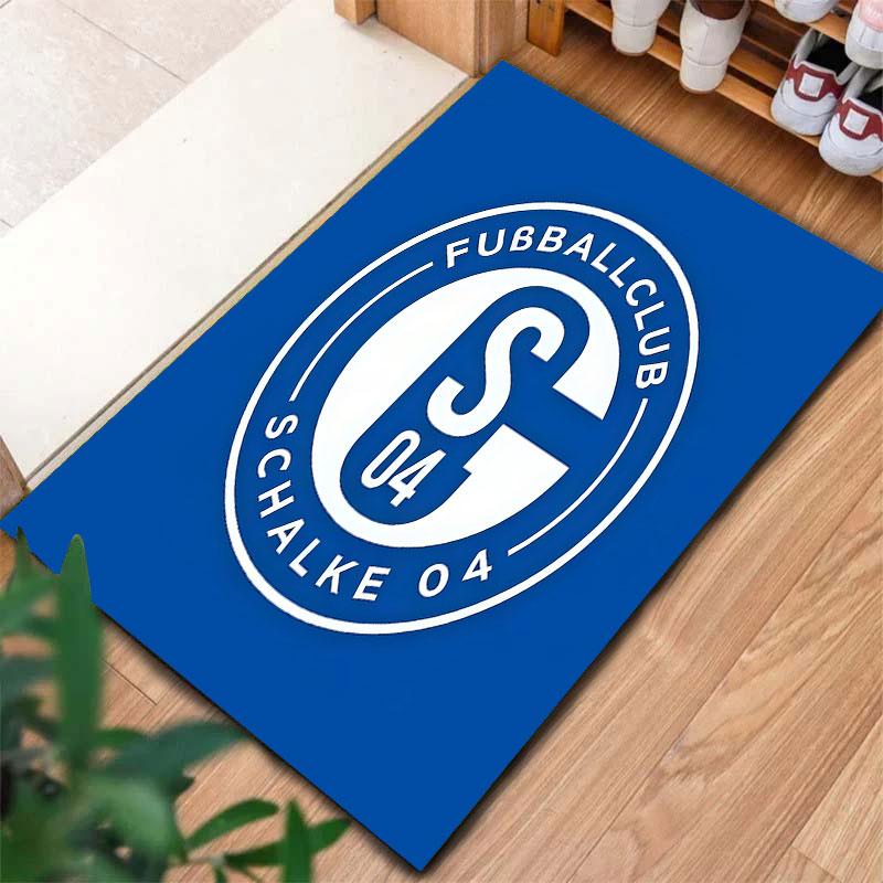 FC Schalke 04 Carpet Rug for Living Room Bedroom Home Sofa Decoration,Kids play Non-slip Floor Mat