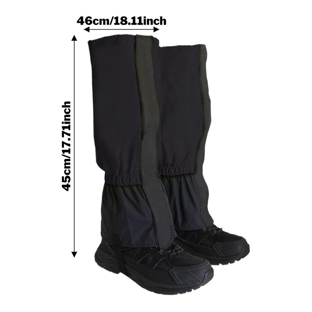 Leg Gaiters 2-Piece Waterproof Leg Guards Boot Gaiters Calf Protector Outdoor Gear For Hunting Men Landscaping Women Running