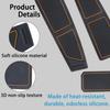 Dash Cover Tray For Ford Bronco Accessories - 2024 2025, Dashboard Compartments Mat, Anti-Slip Silicone Ert, Anti Dust Interior Dash Pad Liner For
