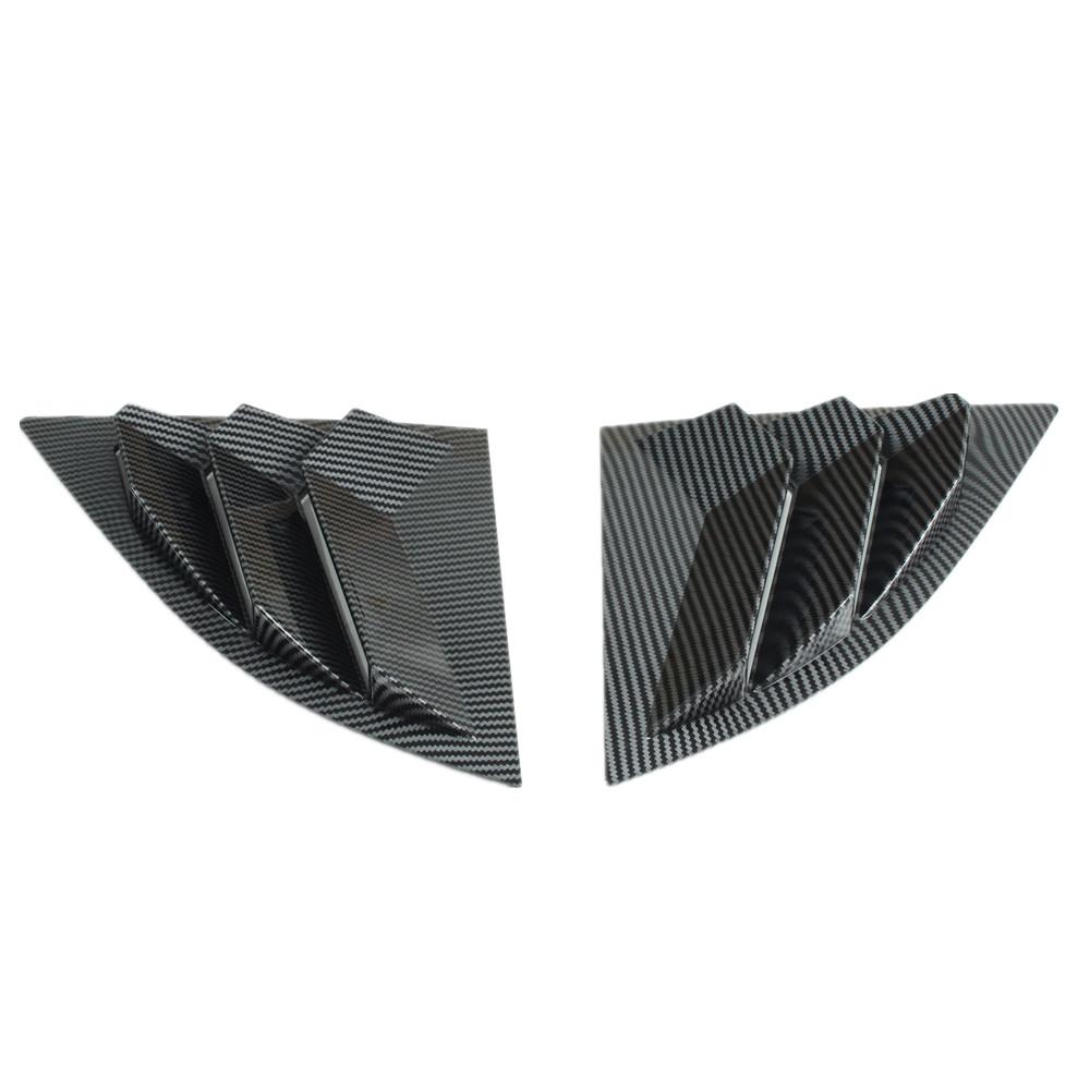For Toyota Supra A90 A91 2024 2025 Car Rear Window Louver Shutter Cover Side Vent Trim Windshield Cover