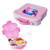 KPop Demon Hunters Lunch Box with Spoon Fork Sauce Case Girls Anime Letter School Picnic Bento Food Storage Containers Kids Gift