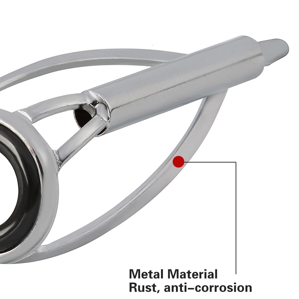 High-quality Fishing Rod Guide Ring 40 Pieces Fishing Guide Ring Sea Fishing Fishing Guide Ring Fishing Tool