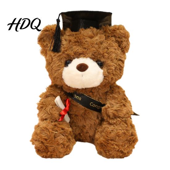 Personalized Stuffed Animal Gift Graduation Gifts 2026 for Her 7-Inch Teddy Bear Soft Celebration Plush Mascot College High School Grade Keepsake