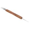 Dreadlock Crochet Hook Set Bamboo Handle DIY Braid Hair Weaving Wig Making Tool0.5 Single Head Plus Three Head