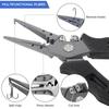 7 Inch Precision Forged Stainless Steel Multifunctional Fishing Plier Scissors Clamp High Quality
