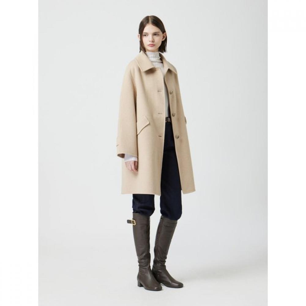 Cc Collect. Cashmere Blend Single Half Coat C254msg356