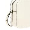 Valentino Rockstud Zip Closure Calfskin Shoulder Bag Women Shoulder Bag White 1W0B0809CJV-098