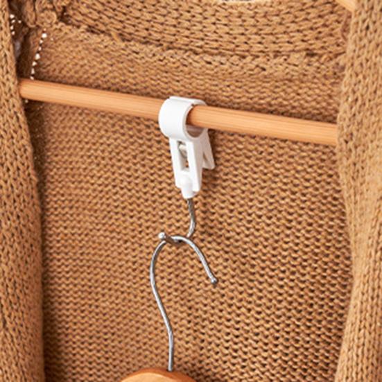 3 szt./zestaw Hak w kształcie litery S Bez wiercenia Oszczędzający miejsce Stal nierdzewna Poręcz Ręcznik Klips do zawieszania Hak Artykuły gospodarstwa domowego