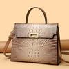 Torba damska nowa wzór krokodyla przenośna retro na ramię crossbody torba o dużej pojemności