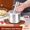 Stainless Steel Garlic Mortar and Pestle Set