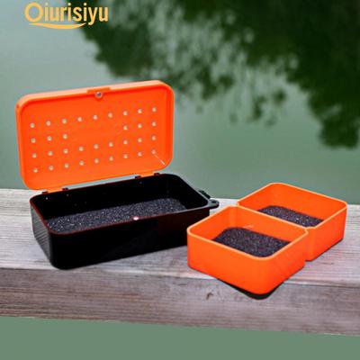 Breathable Fishing Lure Box Live Earthworm Red Worm Lure Bait Storage Case