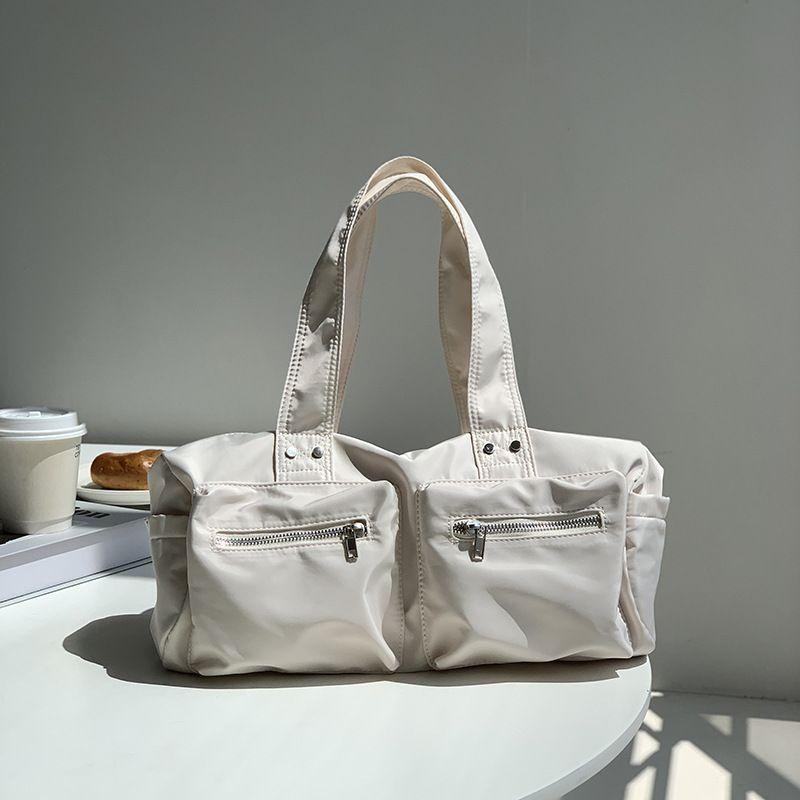 Nylon Bag Women Korean Fashion Multi-pocket Fashion Simple High-Capacity Shoulder Bag Handbag Office Lady