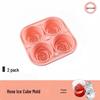 Silicone Rose Ice Cube Mold with Lid