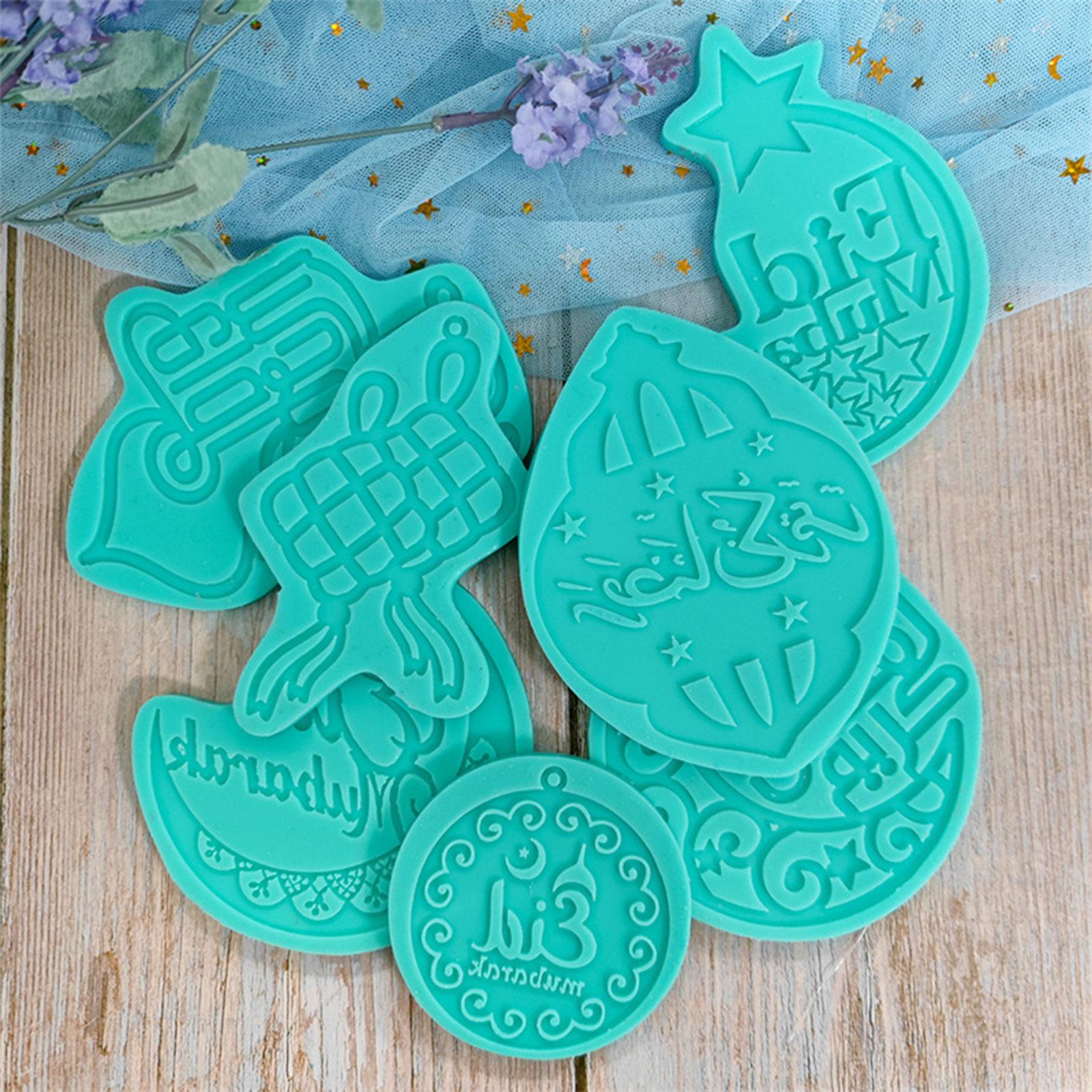 

DIY Handmade Soap Making Supplies Silicone Fondant Molds Ramadan Arabisch Theme Cake Decorating Candle Molds Flexible 8