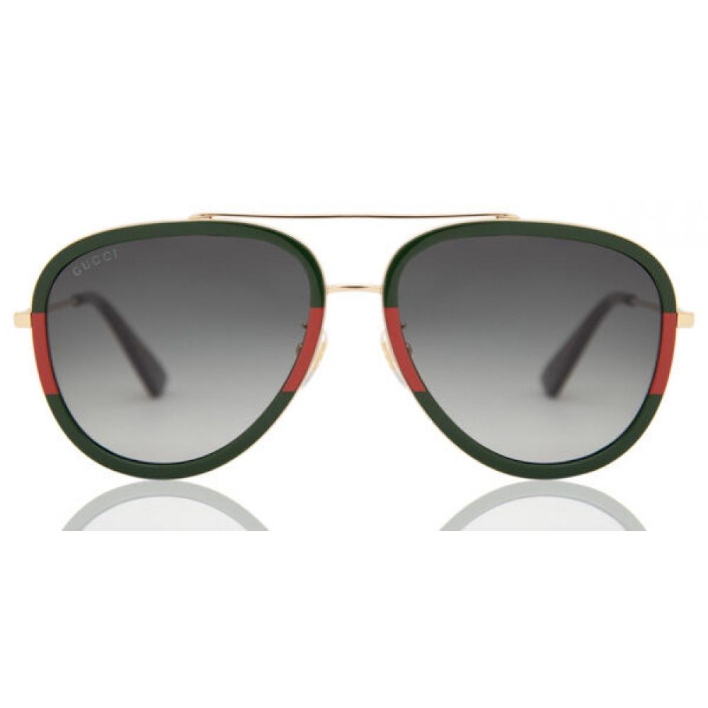 

Gucci Gg0062s 003 Женские солнцезащитные очки Red/57