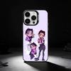 Popular V-Valorant C-Clove Phone Case For iPhone 17,16,15,14,13,12,11 Plus,Pro Max,XS,Colored silver phone case