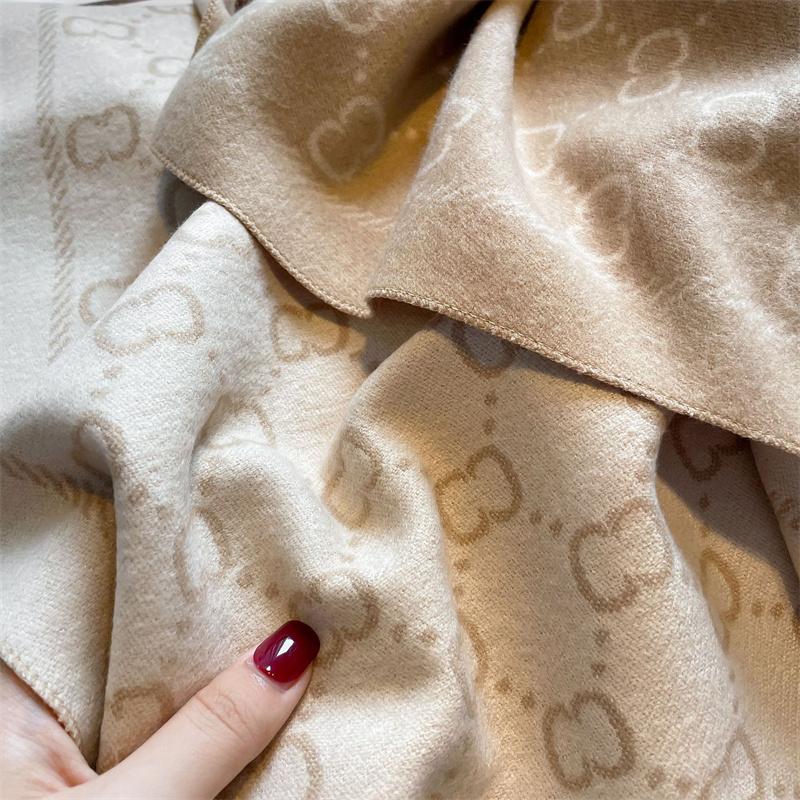 New Arrivals Thickened Warmth Scarf Fringe-Style Women's Scarf Men's Winter Scarf