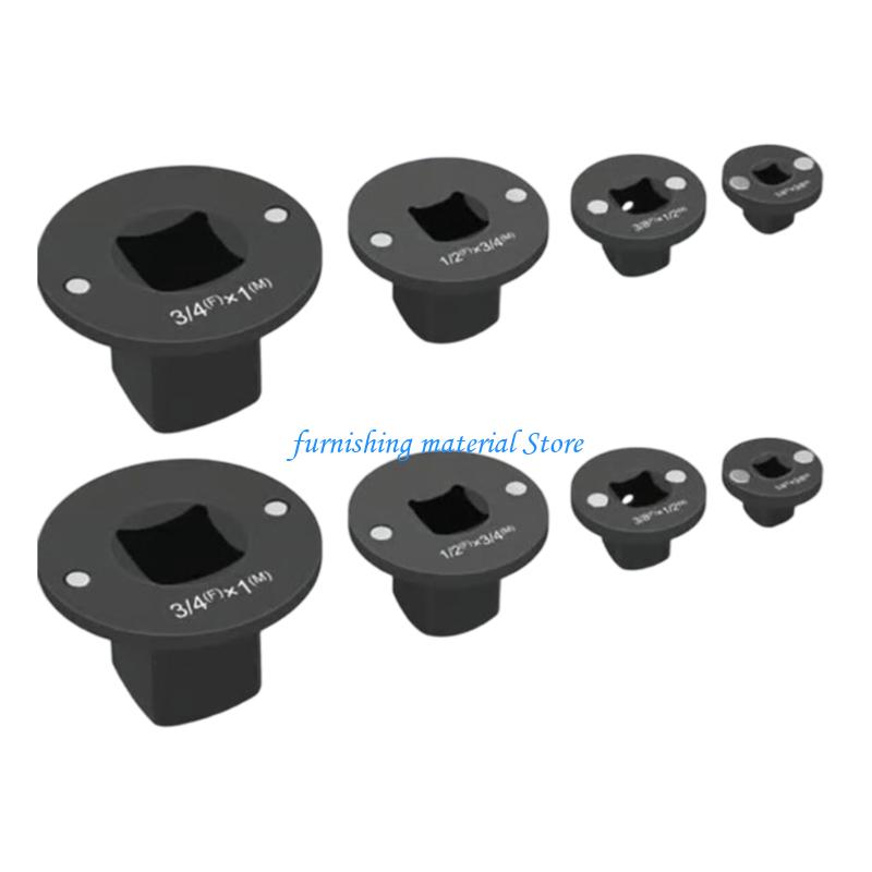 Y5GD 8pc Low Profile Impact Adapter Socket Reducers Chrome Steel For Power Tool