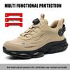 Men's Steel Toe Work Shoes: Anti-Smash, Anti-Puncture, Comfortable, Long-Lasting Wear
