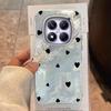 For Redmi Note 14 13 12 118 9 Pro Max Plus 14S 11S 10S 9S 14C 13C 13 9C A3 10 5G Cute Black Little Love Heart Phone Case Cover