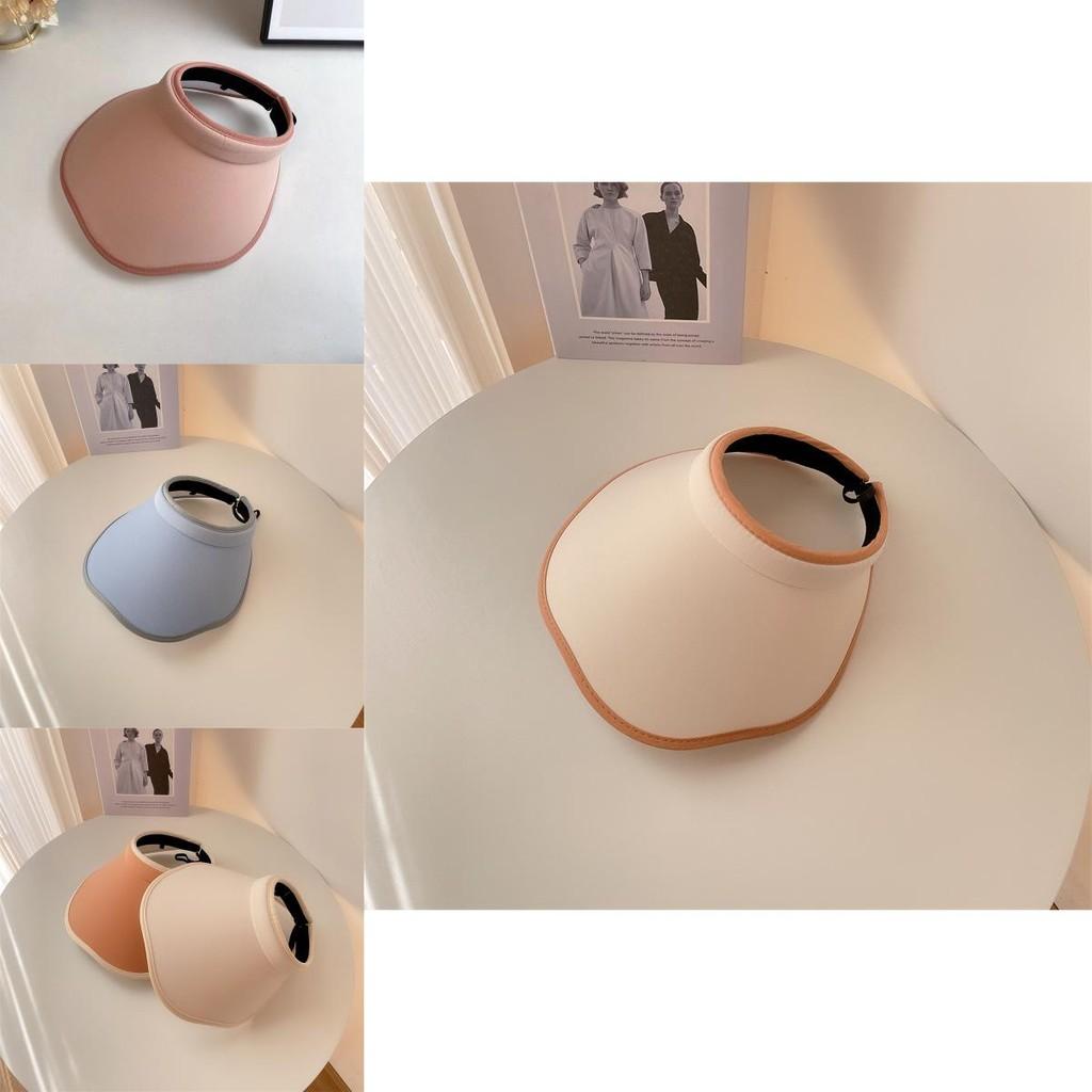 Sweet And Cute Sun Visor For Women Adjustable Uv Protection Hat For Outdoor Activities