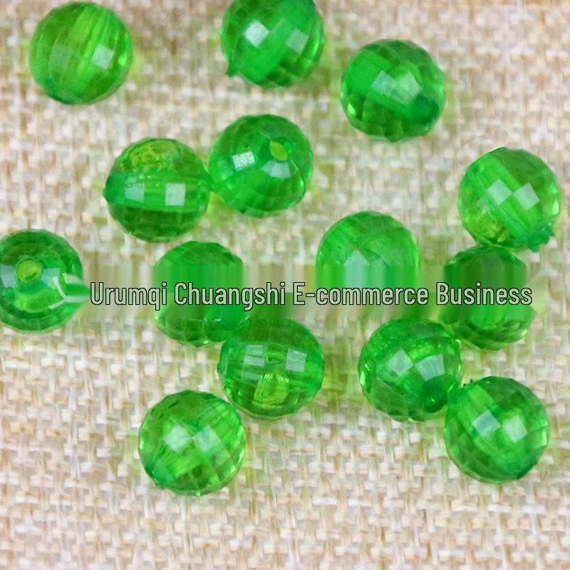 6-30MM Transparent Earth 96-Facet Acrylic Beads for Door Curtains & DIY Bracelets