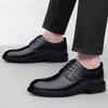 Genuine Leather Man Derby Shoes Luxury Brand Men Oxford Shoes New Men's Business Casual Shoes Soft Sole Formal Dress Footwear
