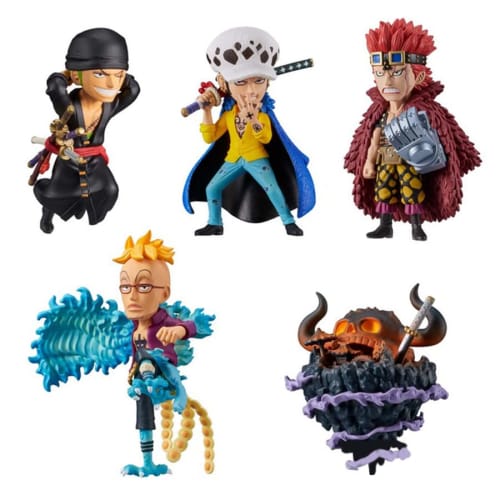One Piece World Collectible Figures Wano Country Onigashima Arc 4 Complete Set of 5