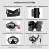 Professional Large Frame Soft Silicone Diving Mask Snorkel Set For Men Women Diving Snorkeling Gear