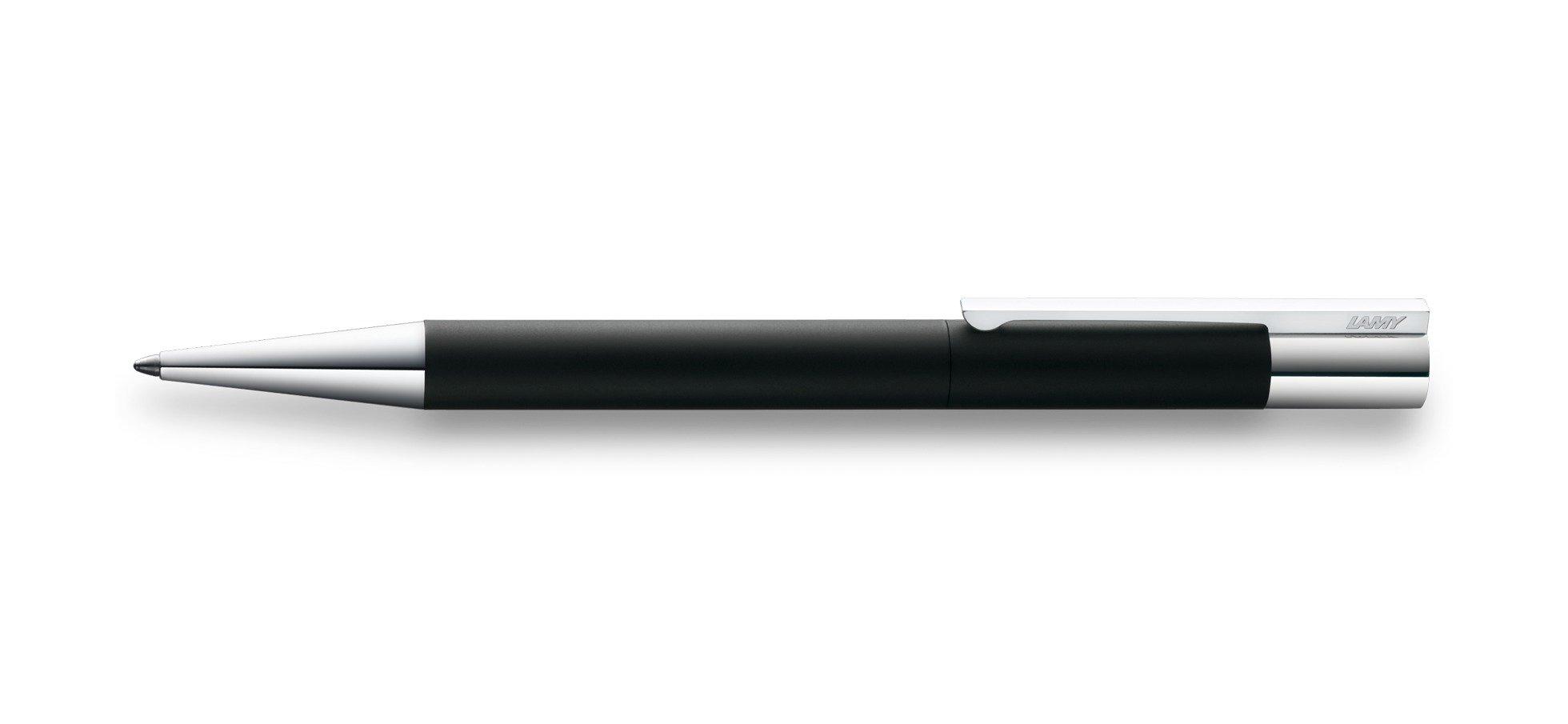 

Lamy Scala Black Ballpoint Pen A simple ballpoint pen with a sturdy body and a glossy painted finish Includes a M 16 lead - all-metal - high-capacity чёрный