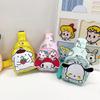Cute Cartoon Children's Backpack: Trendy Casual Small Bag for Kindergarten Girls - Crossbody or Chest Style