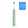 Rotating Electric Toothbrush Flat Replacement Long Battery Life Wireless Ultrasonic