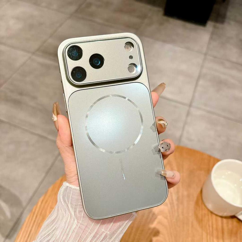 Mit Kamera-Steuertaste Matt Magnetisch Magsafe Hülle Für iPhone 17 Pro Max 16 15 14 13 Großes Fenster PC Stoßfeste Abdeckung