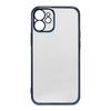 Capas de Celular SULADA Capa de Celular TPU Galvanizado para Corpo Inteiro para iPhone 12 Mini Azul