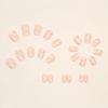 Pink Through Sweet Polka Dots Star Manicure Gentle and Sweet Ins Wind Light Luxury Children's Fun Fake Nail Finished Wear Nail Batch