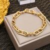 Unisex Chain Bracelet Silver and Gold Color - Simple Stainless Steel Jewelry Link Chain for Men Hypoallergenic Gift