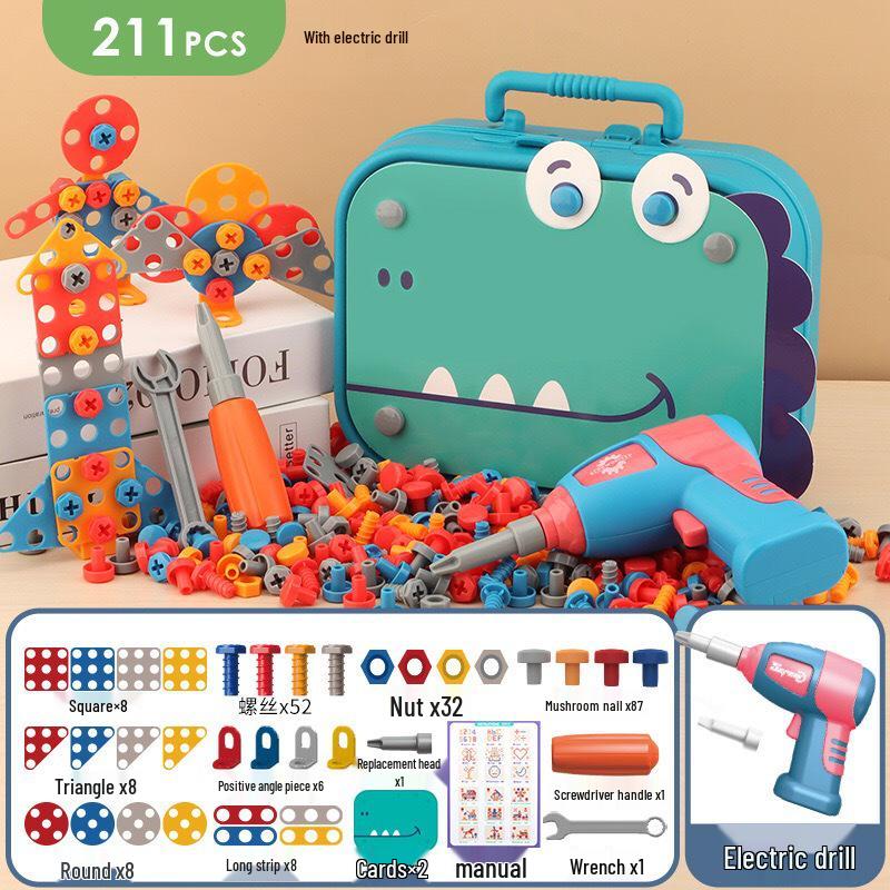 

Популярный детский набор электроинструментов «Сделай сам» для обучения и игры - Образовательный и интерактивный ящик с игрушками