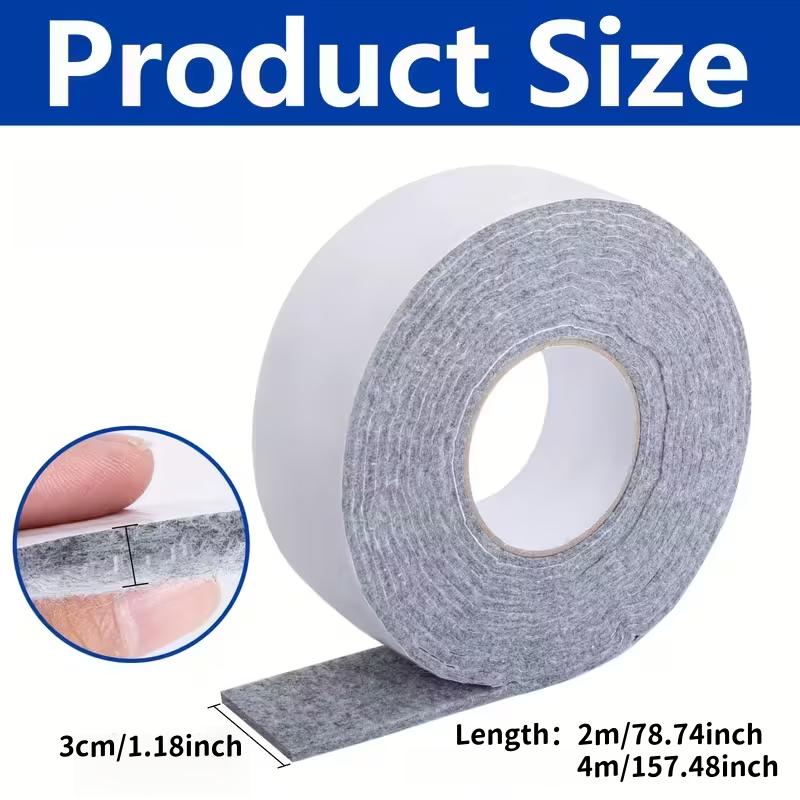 1PC 2/4m Window Anti-Condensation Strips Glass Water Absorb Stickers Window Condensation Absorbent Strips Moisture Absorbers