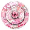 50 Pink Girly Cartoon Stickers for Books, Suitcases, and Diaries