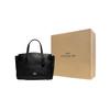 COACH Cow Leather Shoulder Bag, Crossbody Bag, Handbag Women's Black CH187-IMA47