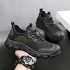 Fashion Outdoor Breathable Mens Casual Shoes Comfortable Summer Beach Shoes Business Soft Mesh Shoes Sandals Leisure Walk Male Sneaker