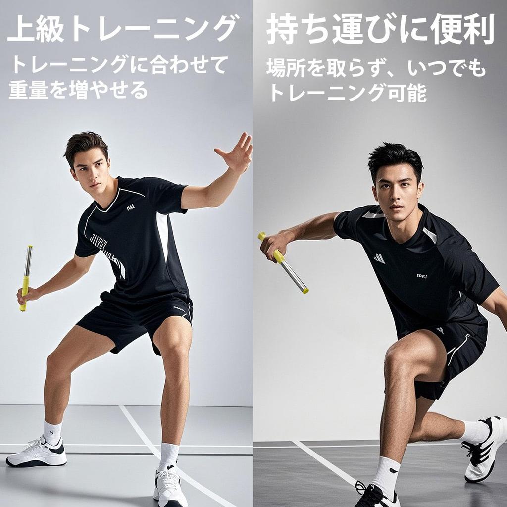Badminton training equipment (yellow)