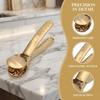 304 Stainless Steel Nut Cracker Ergonomic Non Slip Handle Chestnut Clip Gold/Silver Cross Blades Nut Opener Pecan/Walnut/Almonds
