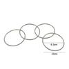 Magic Trick Close-up Magic Linking Hoops Classic Magic Rings Iron Rings Magic Iron Hoops Metal Ring