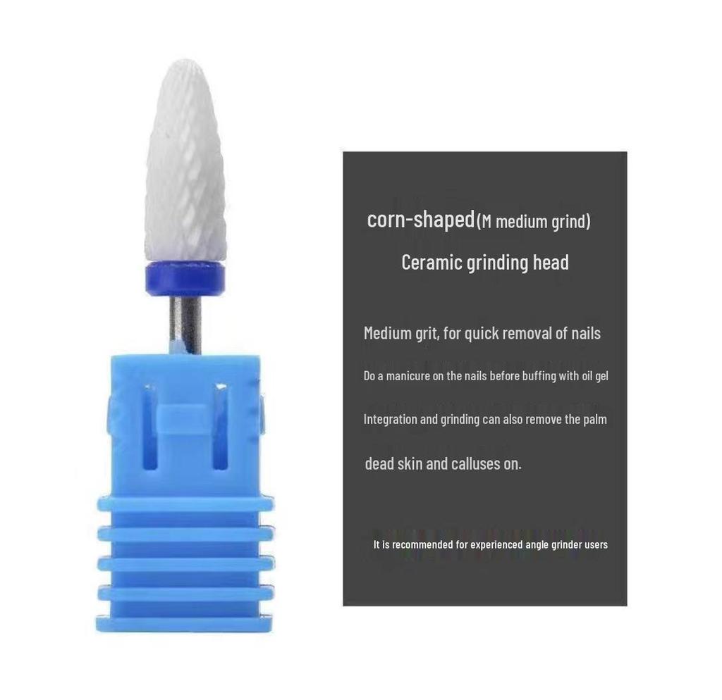 Portable Rechargeable Nail Grinder & Manicure Set for Polishing, Dead Skin Removal, and Nail Repair